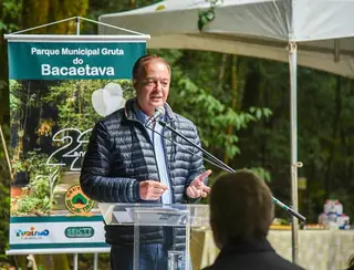 Evento marca comemoração dos 22 anos do Parque Municipal da Gruta de Bacaetava