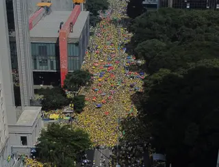 No ápice, ato de Bolsonaro na Paulista teve 185 mil pessoas, diz levantamento de pesquisadores da USP