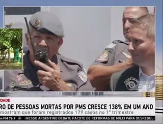 Número de pessoas mortas pela PM paulista cresceu 138% no 1º trimestre