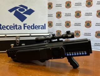 Homem é preso no Rio por importação ilegal de fuzil antidrones