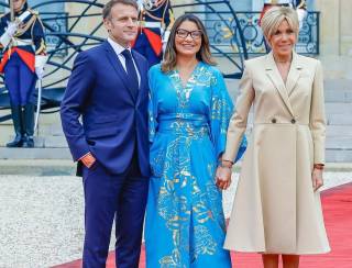 Representante do governo brasileiro nas Olimpíadas, Janja é recepcionada por Macron e esposa