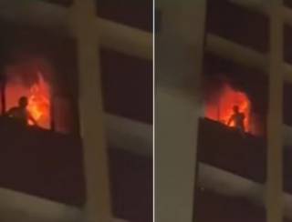 Casal e cão morrem em incêndio de hotel em Fortaleza