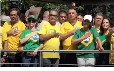 Malafaia ataca Moraes e Barroso em ato de Bolsonaro na Avenida Paulista