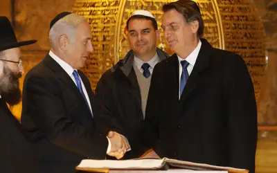 Netanyahu convidou Bolsonaro para ir a Israel uma semana após declarar Lula 'persona non grata'