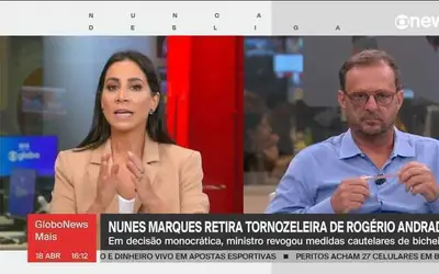 Nunes Marques não ouviu PGR ao liberar bicheiro Rogério de Andrade de tornozeleira eletrônica