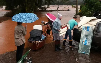 Chuvas deixam 19 barragens em estado de atenção no Rio Grande do Sul