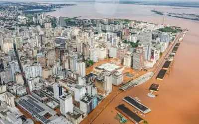 Aeronaves privadas de São Paulo levam 2,5 toneladas de doações ao RS