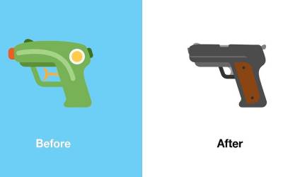 Na contramão de outras redes sociais, X volta a usar o emoji de arma real em vez da pistola d'água