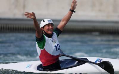 Canoagem slalom: Ana Sátila encerra final do C1 na quinta posição