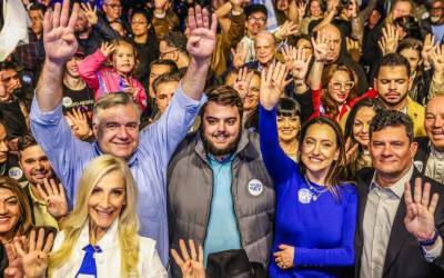 Convenção do União Brasil em Curitiba confirma chapa com Ney Leprevost e Rosângela Moro