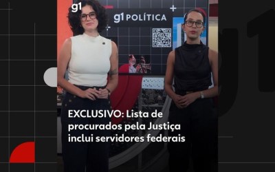 Como o g1 descobriu que há servidores federais entre os procurados pela Justiça